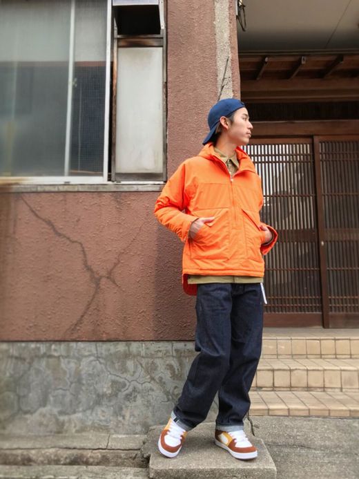 NECESSARY or UNNECESSARY Velo Hooded / orange