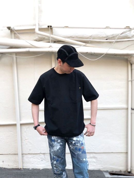 ANACHRONORM NM-TS03 / STANDARD HEAVY WEIGHT T-S / BLACK