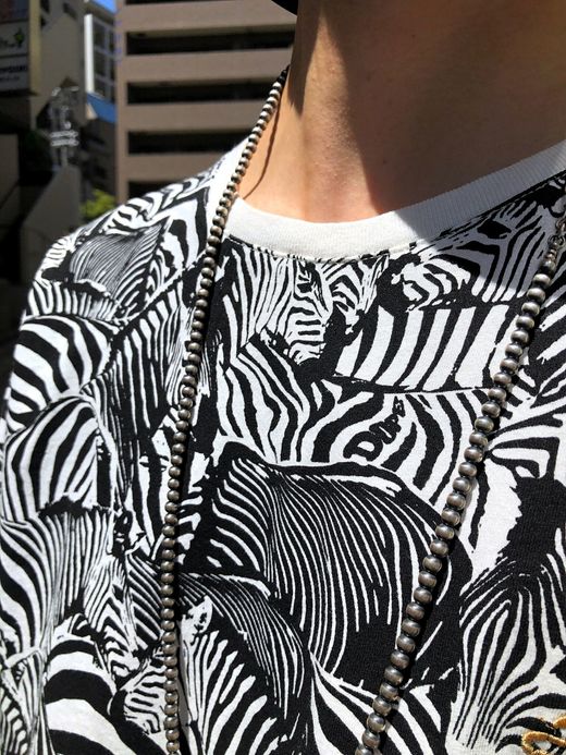 ALDIES Zebra Big T / black
