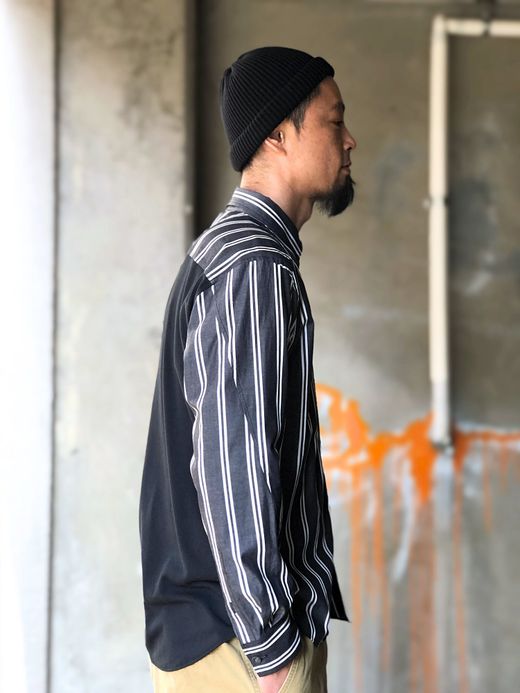VOO VOO-898 / 零ST VOOMAL SHIRTS / BLACK