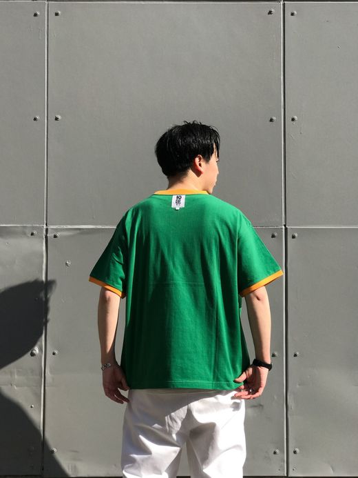 TENBOX OKAY BOSS!! TEE / GREEN/ORANGE
