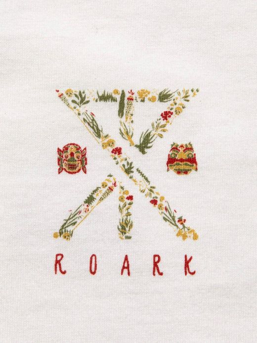 ROARK REVIVAL RLTJ603 / "JOGLO" L/S TEE / WHITE