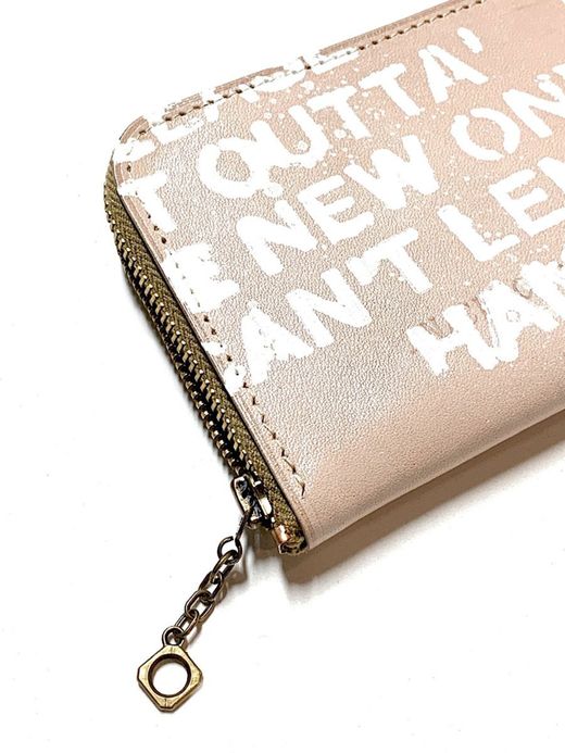 ANACHRONORM ANBB026-STCL / STENCIL COIN CASE / NATURAL