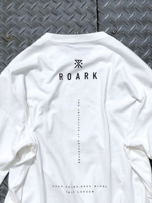 ROARK REVIVAL RLTJ551 / "SONGS OF THE SCUTTLED" L/S TEE / WHITE