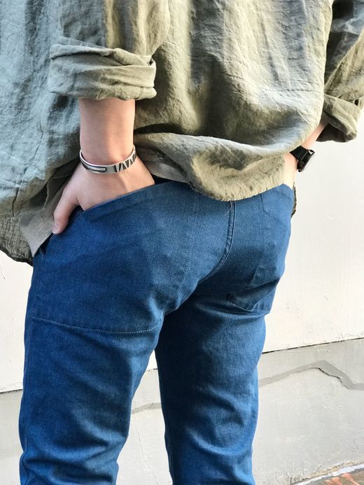 fulton TILLARY DENIM PANTS / BLUE