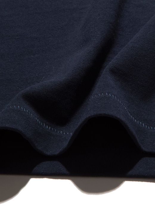 ROARK REVIVAL RTJHW601 / "HIEROGLYPH" 9.3oz H/W TEE / NAVY