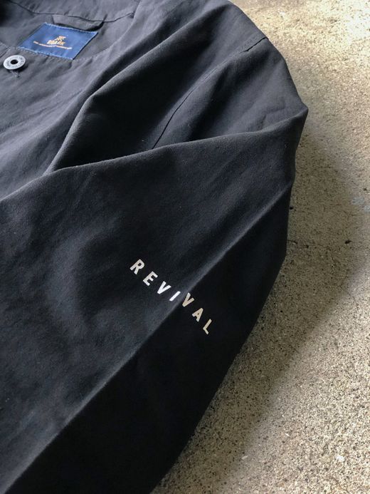 ROARK REVIVAL RJJ553 / "KAMON-SAFECAMP" ENGINEER JACKET / BLACK