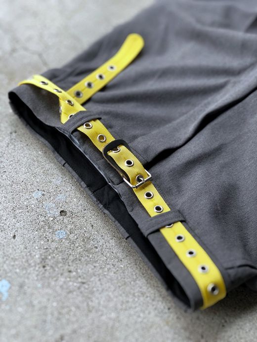 NECESSARY or UNNECESSARY Belt Nylon / yellow