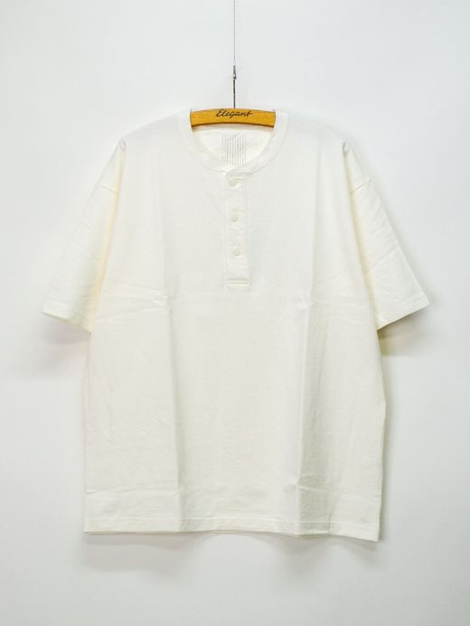 S.F.C SFCSS21CSCO3 / HENRY NECK S/S TEE / WHITE