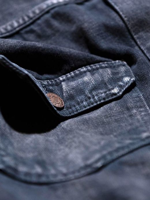 ANACHRONORM AN097-W1 / 2nd WORK JACKET SULFUR DYE / BLACK