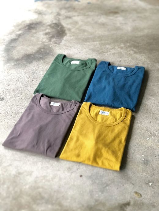 fulton OWN WAY L/S TEE / OLD YELLOW