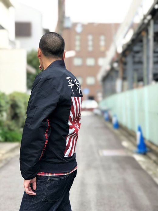  JM18AW021 / 平和JKT / BLACK