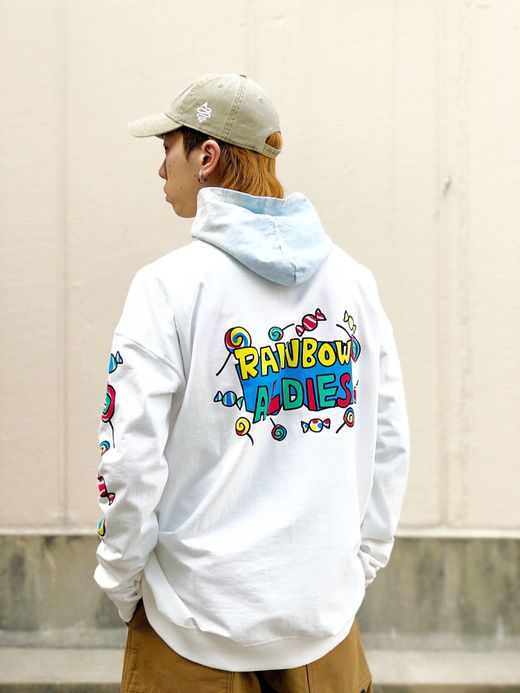 ALDIES A6103319 / RAINBOW BIG LONG CUT / WHITE