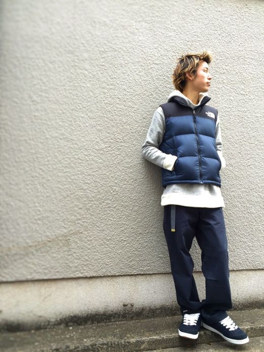 THE NORTH FACE Nuptse Vest / コズミックブルー