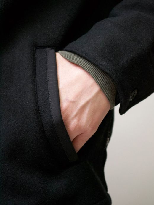 ROARK REVIVAL RJJ652 / "SHIPMAN" CPO SHIRTS JACKET / BLACK