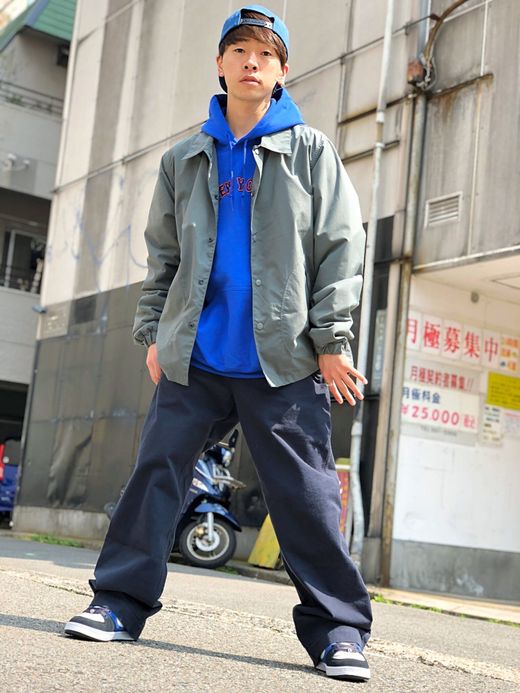 THE UNION TO00114 / RAIN COACH JACKET / BLUE