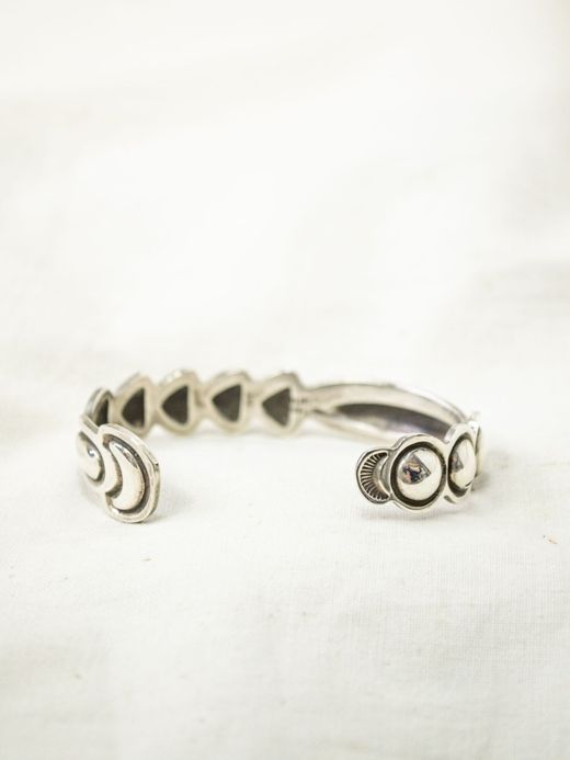 Indian Jewelry ALEX SANCHEZ SILVER BANGLE / TYPE B