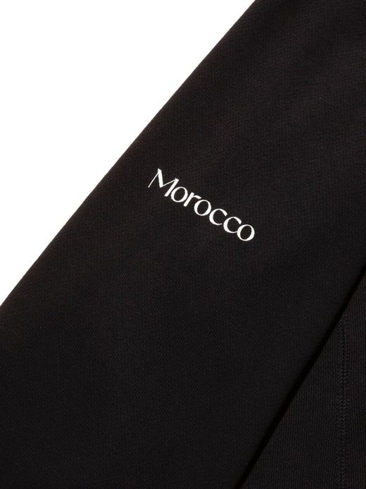 ROARK REVIVAL RSWJ703 / “Morocco Vibrato” P/O HOODED SWEAT / BLACK
