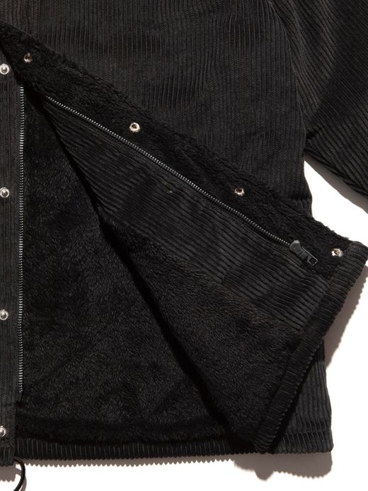 ROARK REVIVAL RJJ659 / CORDUROY COACHES JACKET / BLACK