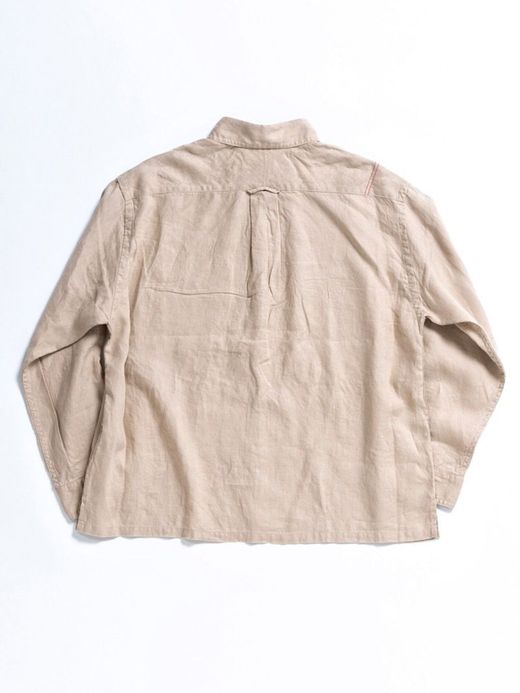 ANACHRONORM AN104 / WIDE B.D SHIRTS / Lt.BEIGE