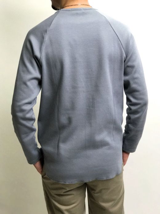 Spinner Bait 102SJ / セータージャージラグランクルーL/S / ブルーグレー