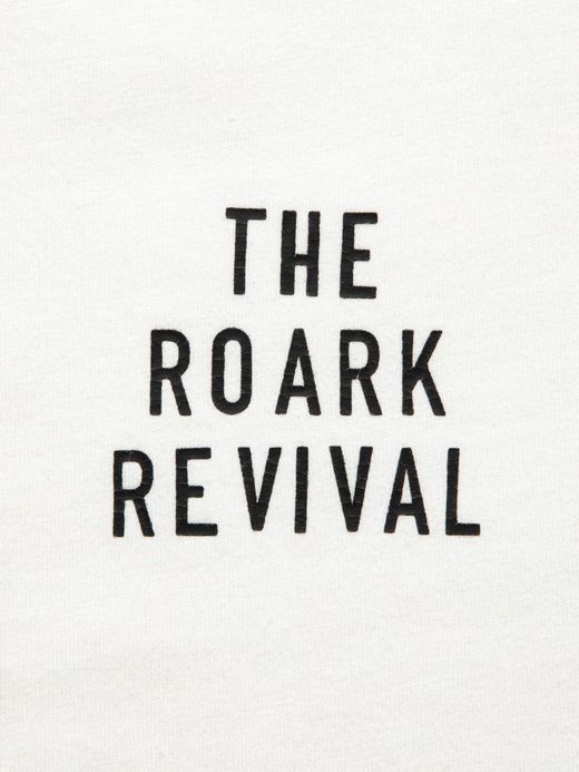ROARK REVIVAL RTJD601 / "COMPANY OF WAYWARD" TEE / WHITE
