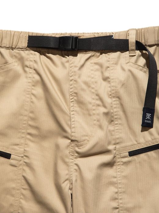 ROARK REVIVAL RSJ700 / HERRINGBONE ST NEW BAKER SHORTS / BEIGE