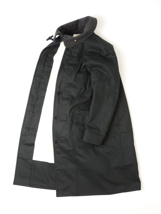 ANACHRONORM ANRN-001 / DUFFLE COAT / BLACK