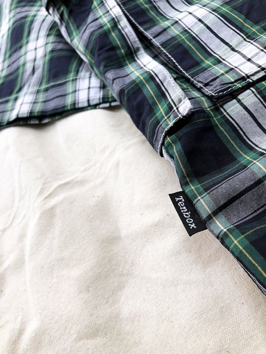 TENBOX TENBOX DRUG DEALER SHIRT / PLAID