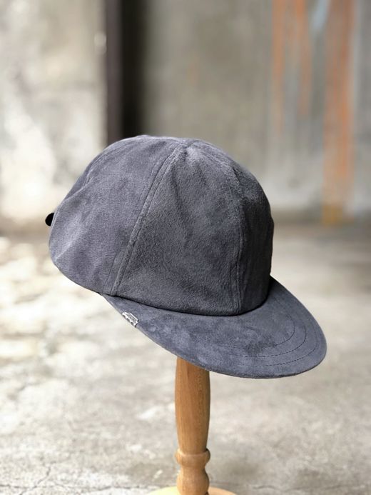 VOO VOO-A-199 / LEATHER CAP by DECHO / GRAY