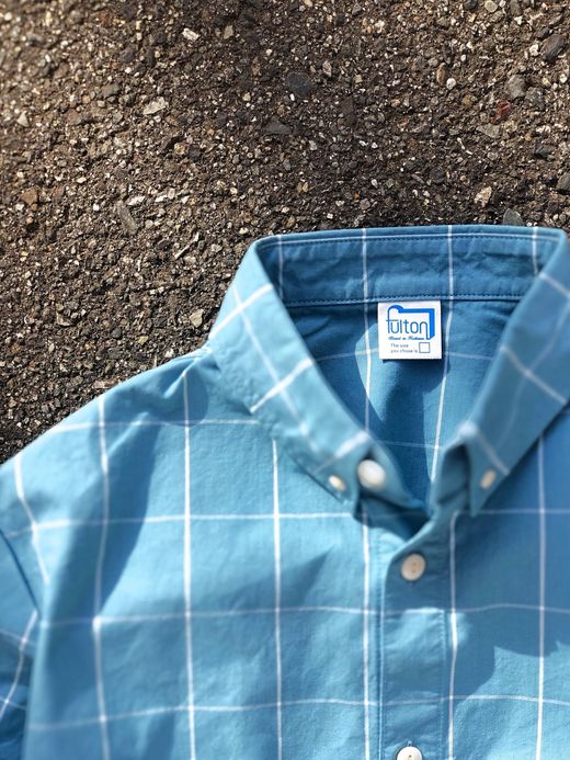 fulton YORK Shirts / sax blue