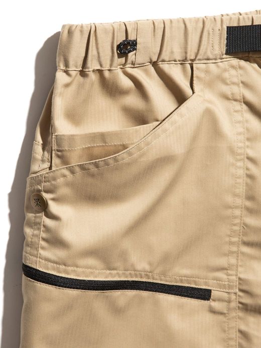 ROARK REVIVAL RSJ700 / HERRINGBONE ST NEW BAKER SHORTS / BEIGE