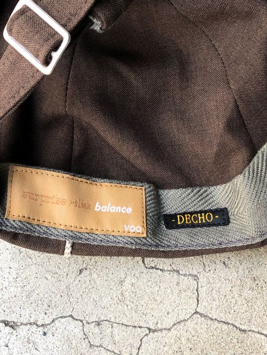 VOO VOO-A-191 / VOOMAL CAP BY DECHO / COFFEE