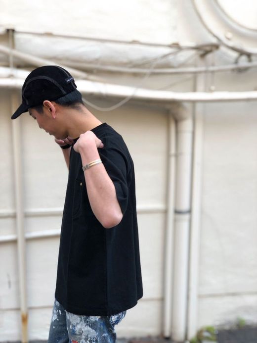 ANACHRONORM NM-TS03 / STANDARD HEAVY WEIGHT T-S / BLACK