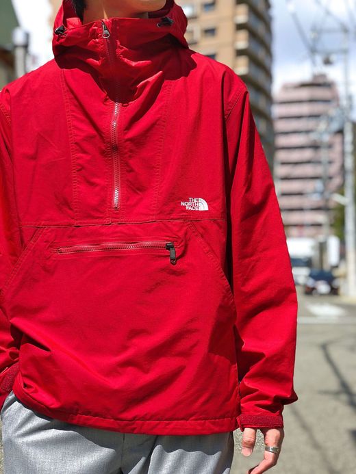 THE NORTH FACE Compact Anorak / スカーレットセージ