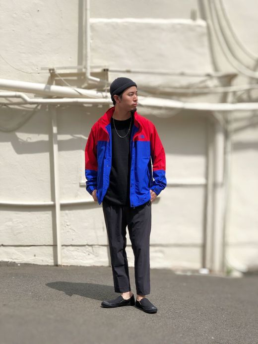 THE NORTH FACE NP21835 / HYDRENA WIND JACKET / TNFレッド×TNFブルー