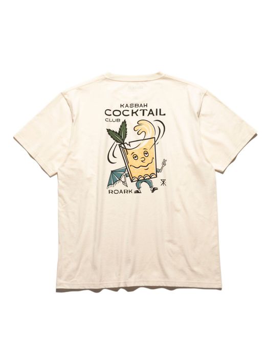 ROARK REVIVAL RTJD723 / "MOJITO" TEE / NATURAL