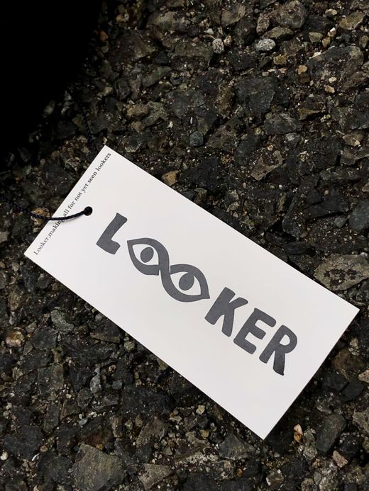 LOOKER 百 CAP / BLACK/WHITE