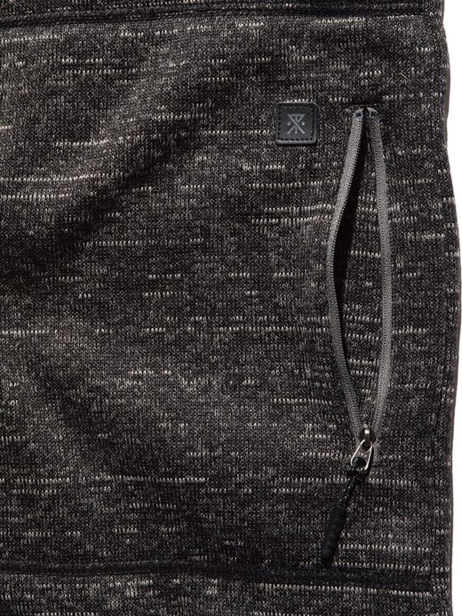ROARK REVIVAL RF196 / ROADRUNNER ZIP FLEECE / CHARCOAL