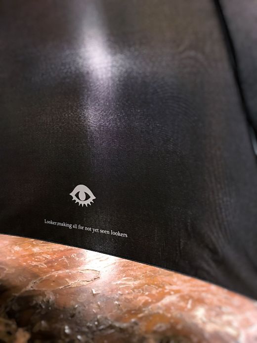 LOOKER Rainy Day Woman Escort Umbrella / black/white