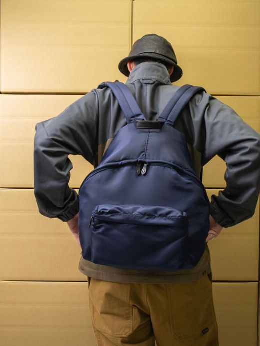 THE UNION TCB00056 / MA-1 ONIGIRI BAG / NAVY