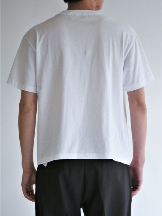 ANACHRONORM AN135 / STENCIL S/S T SHIRTS #1 / WHITE