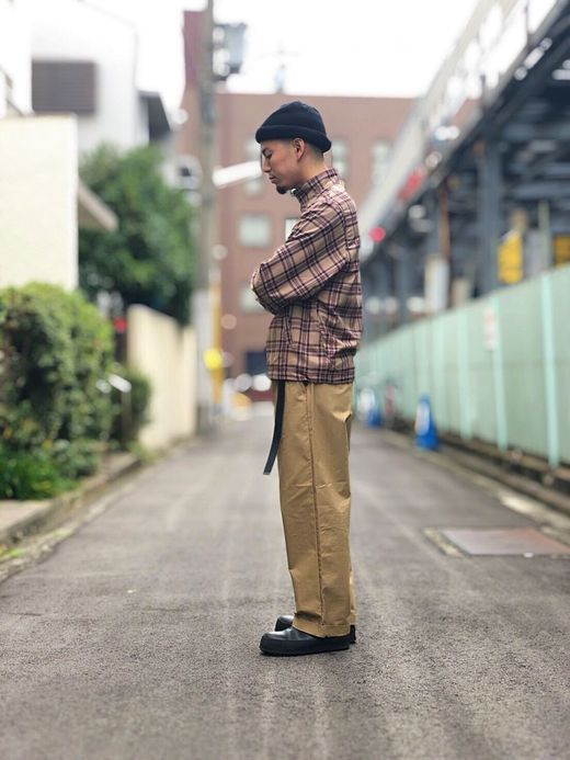 VOO VOO-872 / WISE TRACK JACKET / BURBERRY CHECK