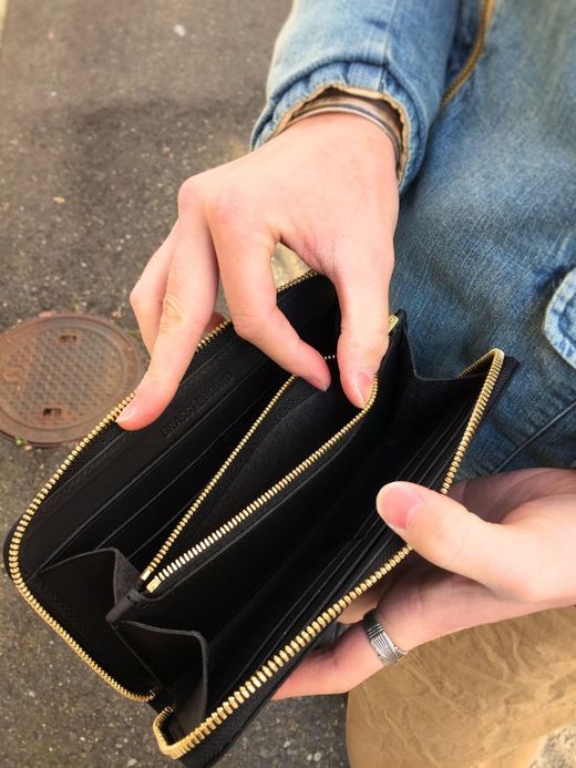 ANACHRONORM Large Wallet / black
