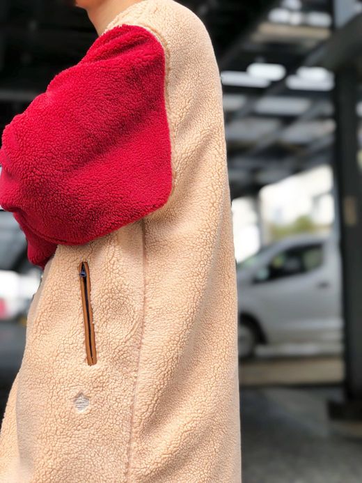 ALDIES A3101128 / VENUS BOA COAT / BEIGE