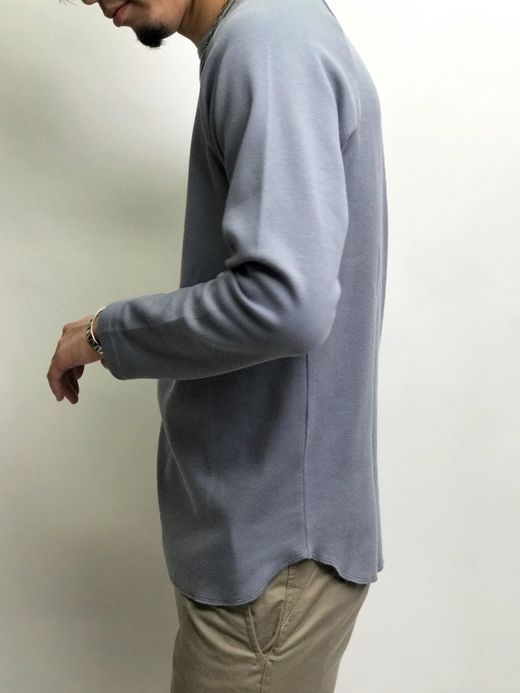 Spinner Bait 102SJ / セータージャージラグランクルーL/S / ブルーグレー