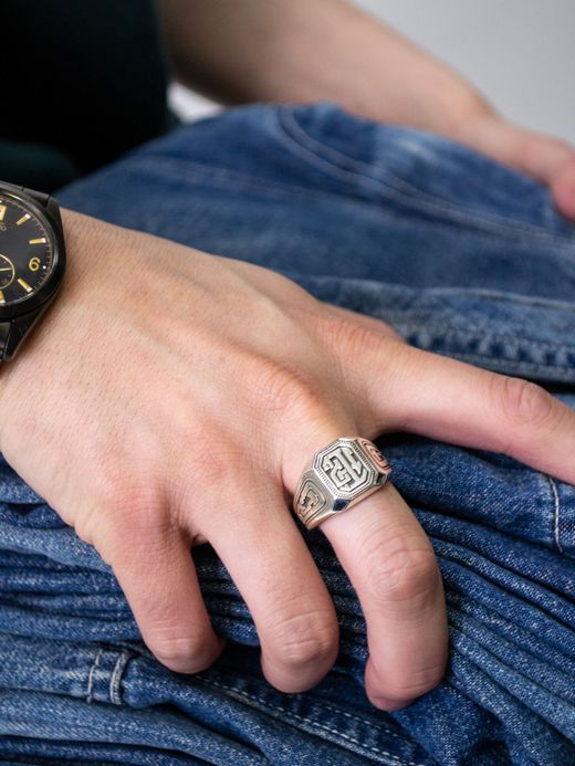THE UNION TCL00086 / THE SIGNET RING / SILVER