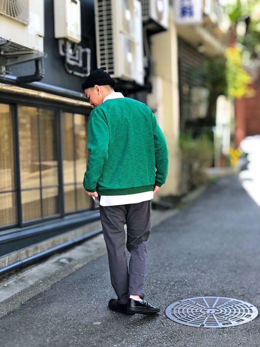 Spinner Bait 212LL / ライクリネンカーディガン / グリーン