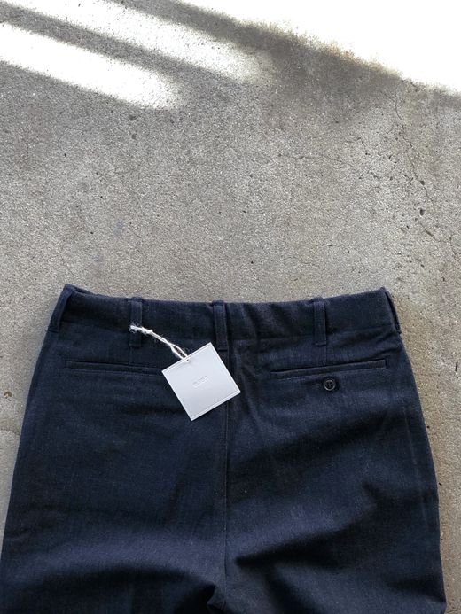 e.sen esenfw19p06 / THOMAS / NAVY WOOL