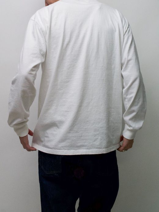 LIFT UP FTF-601 / MADE IN JAPAN HW L/S TEE / WHITE